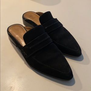 Frye Suede Ellie Mules